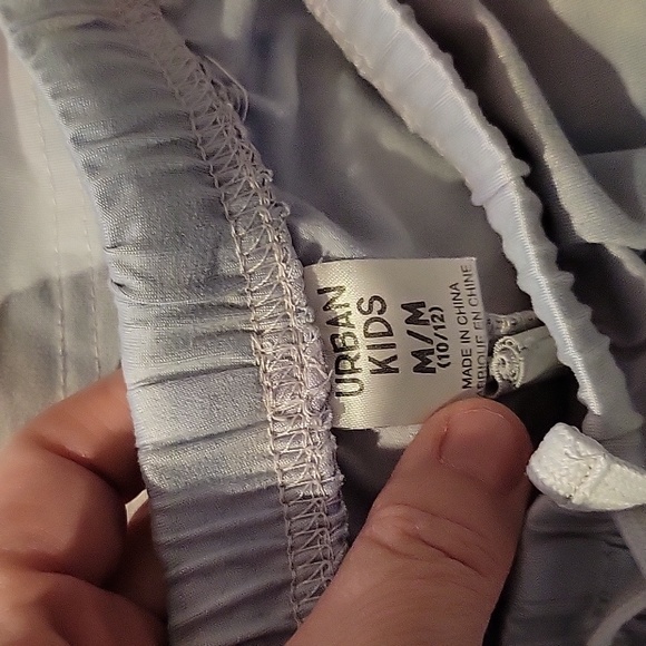 Urban kids 2 price pajama set, shorts and tank pink and blue tie-dye. M 10-12 - Picture 2 of 2